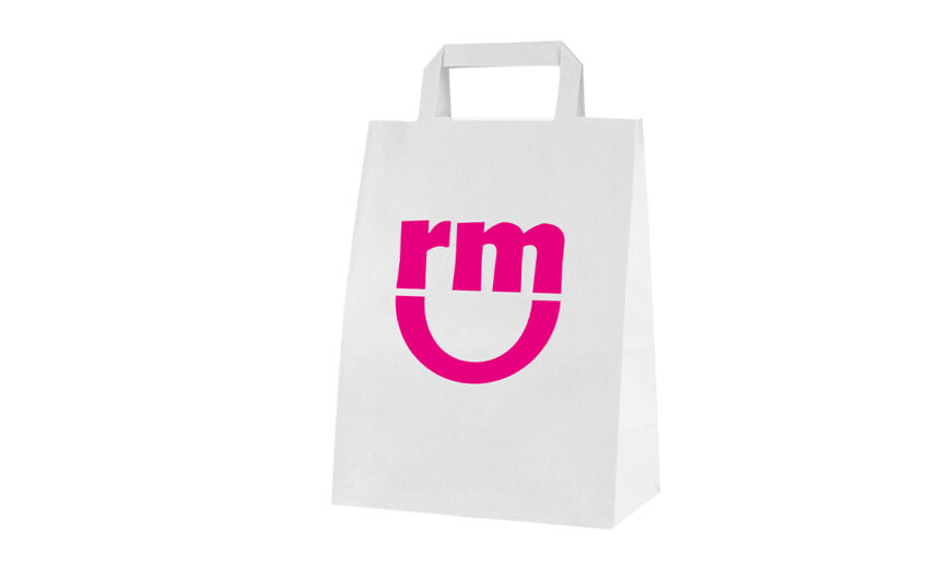 INTERNAL FLAT HANDLE PAPER CARRIER BAGS