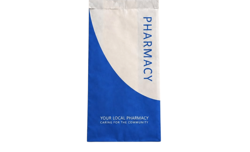 Flat Bottom Pharmacy Bags